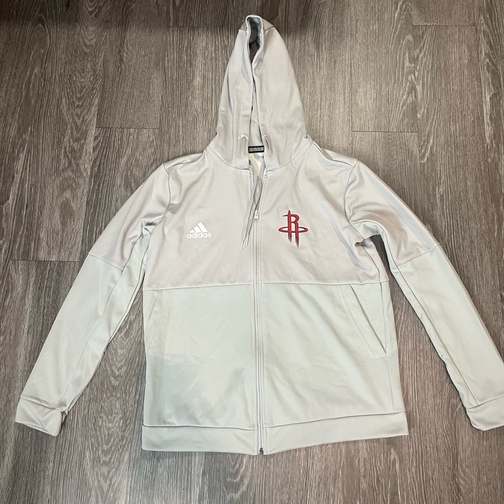 Houston Rockets Adidas Women's TI FZ Full-Zip Jacket, Moisture Wicking  XL